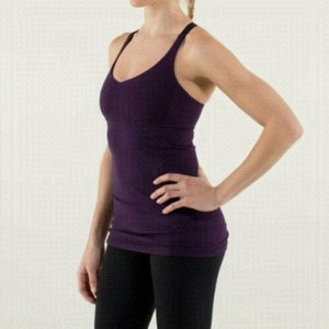 Lululemon Practice Daily Tank in Deep Zinfandel Size 6